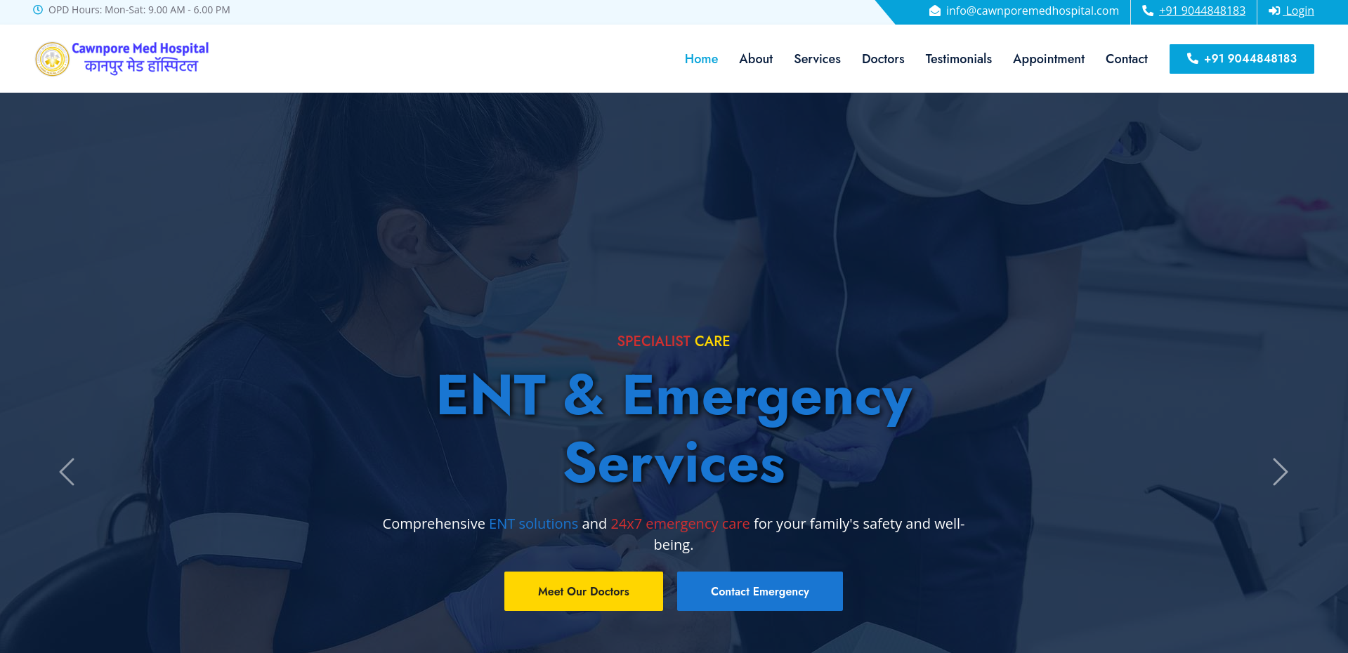 Cawnpore Medical Hospital Logo